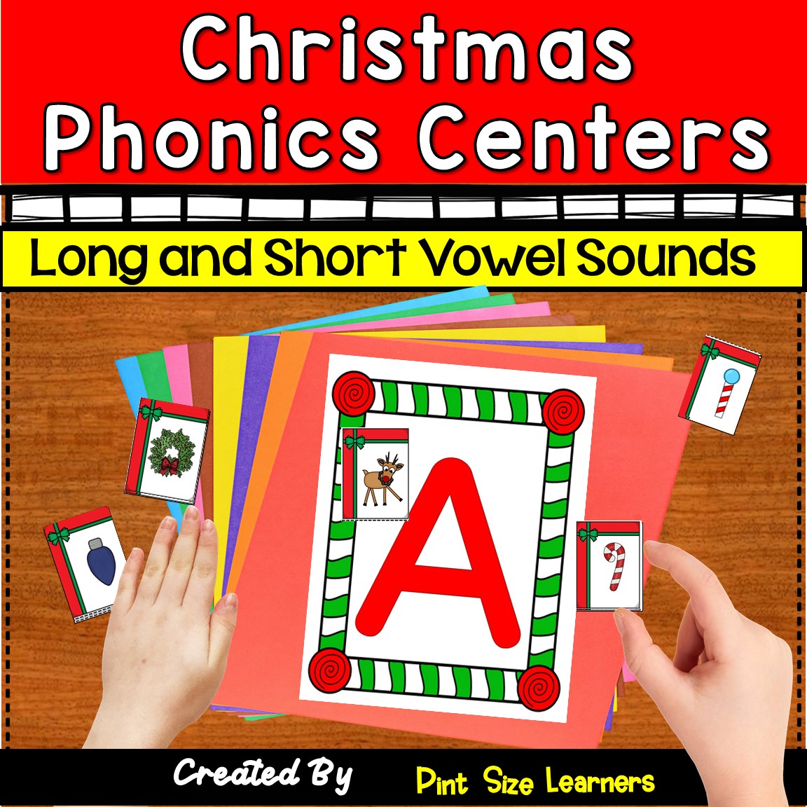 December | Christmas Phonics | Vowel Sounds | Kindergarten | First Grade