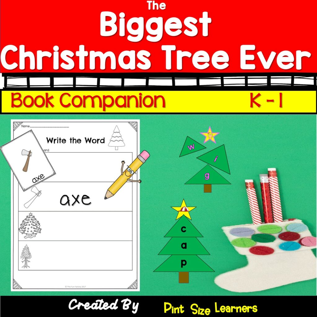 The Biggest Christmas Tree Ever Book Study Unit Lesson Plans & Activities Made By Teachers