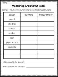 Measurement Unit for Second Grade | Made By Teachers