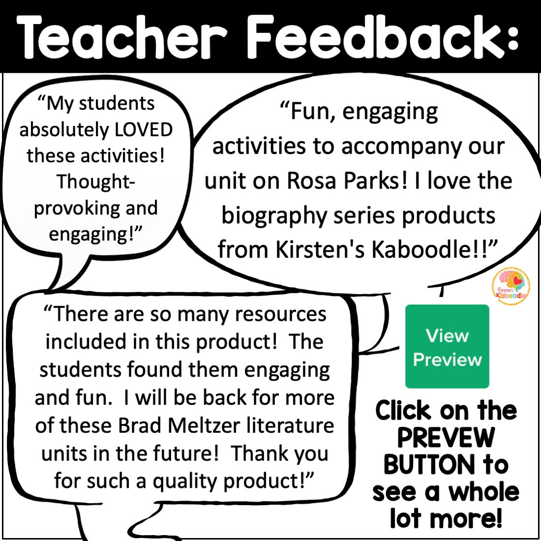 I am Rosa Parks by Brad Meltzer Literature Unit Activities - Made By  Teachers