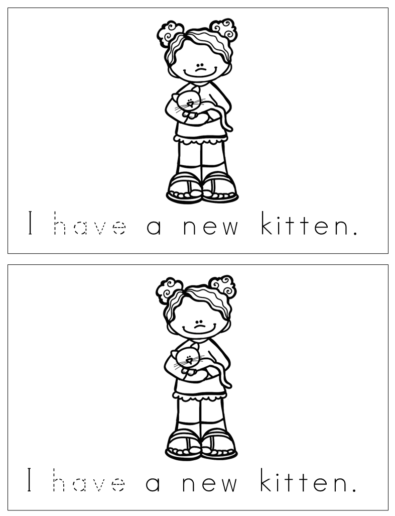 Sight Word Practice Book for the High Frequency Word HAVE Print and