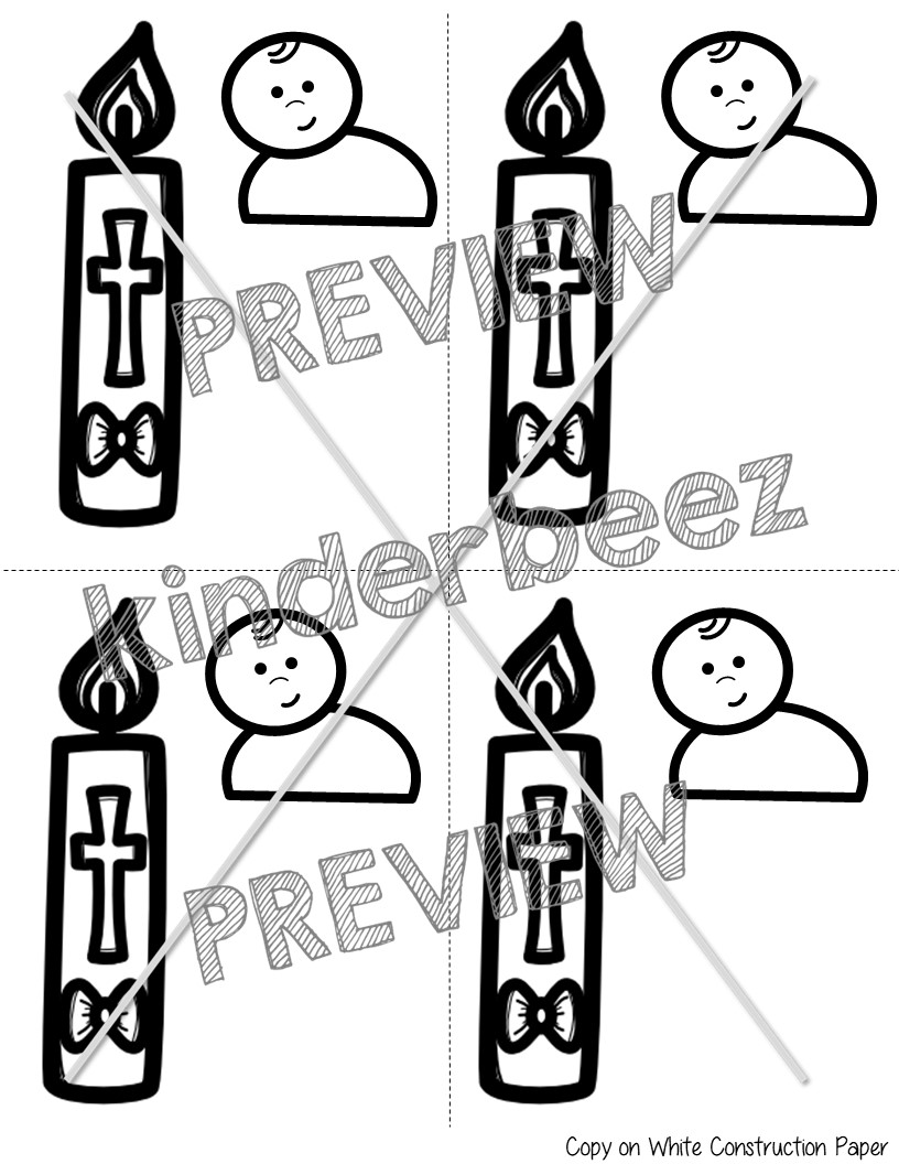 B is for Baptism, Bible Letter Craft, Baptism Craft | Made By Teachers