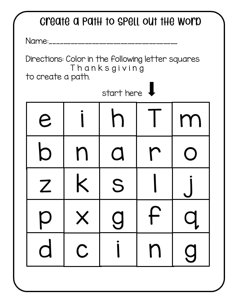 Thanksgiving Twopocket Three hole punch prong fastener activities Made By Teachers