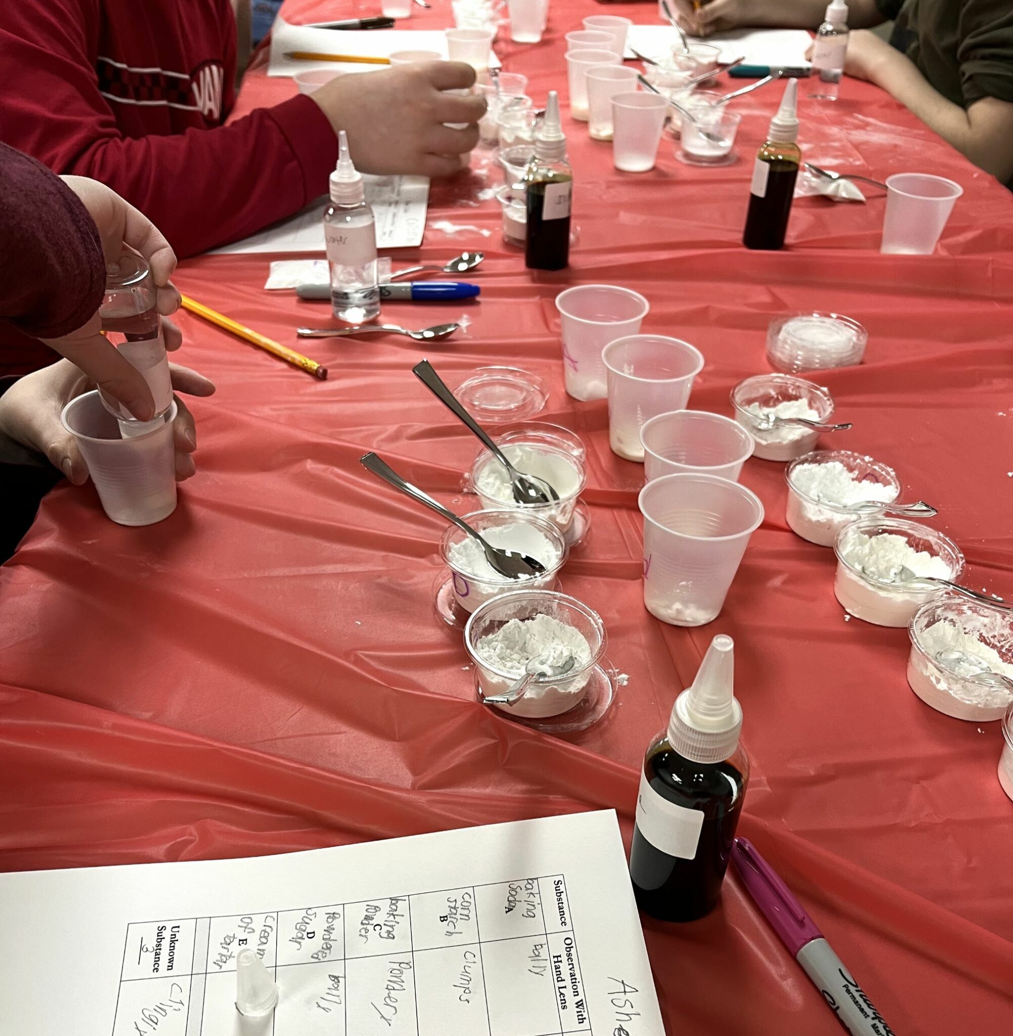 Mystery Powders Made By Teachers