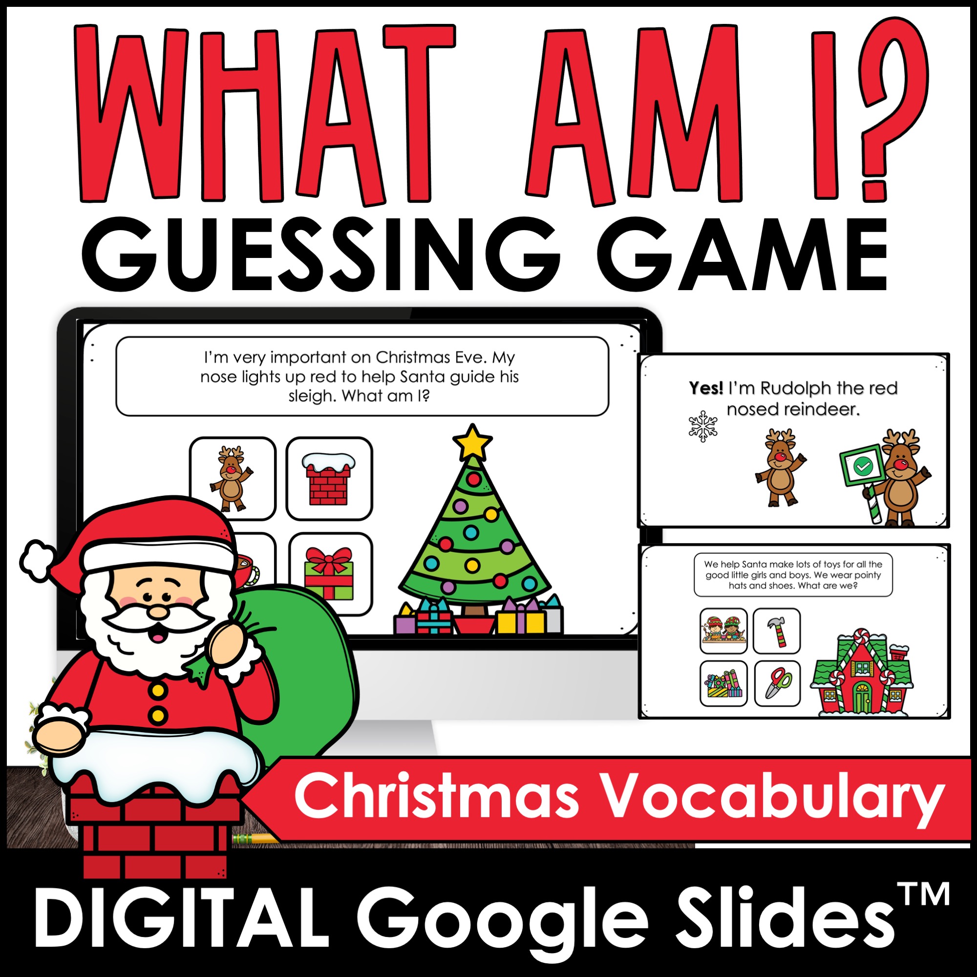 Christmas Games for ELL & ESL | Holiday Grammar & Vocabulary Games Bundle -  Made By Teachers