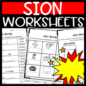 SION Worksheets - Made By Teachers