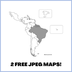 Los países hispanohablantes - 2 versions (3 Worksheets each) + 2 Free ...