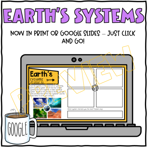 Earth's Systems and Interactions | Made By Teachers