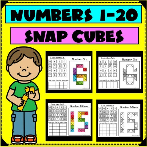 Snap Cube Number Mats | Numbers 1-20 | Made By Teachers
