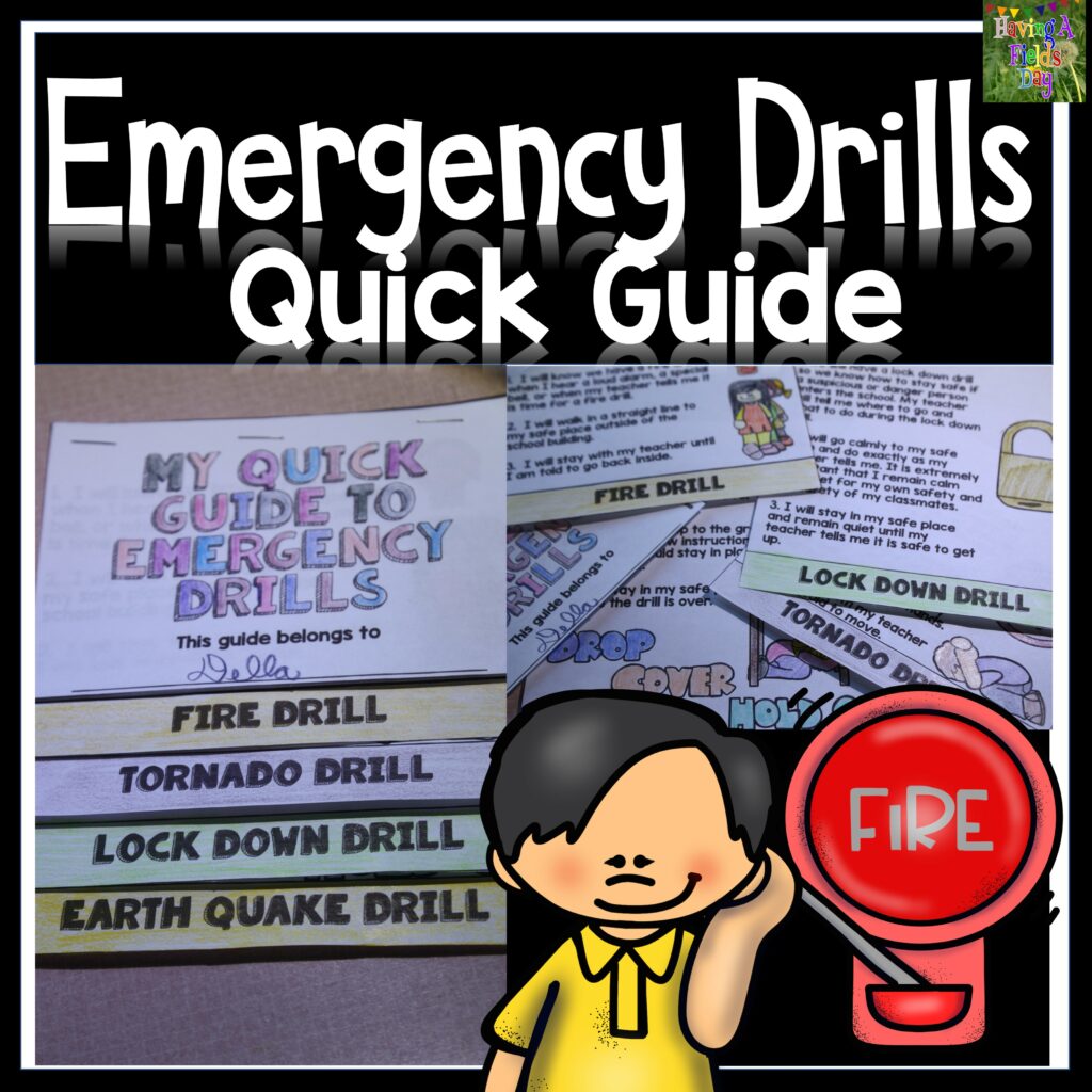 Emergency Drills Quick Guide Flipbook Classroom Procedures Made By Teachers