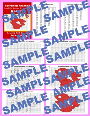 Chinese New Year Coordinate Plane Graphing Picture: Zodiac Rabbit ...