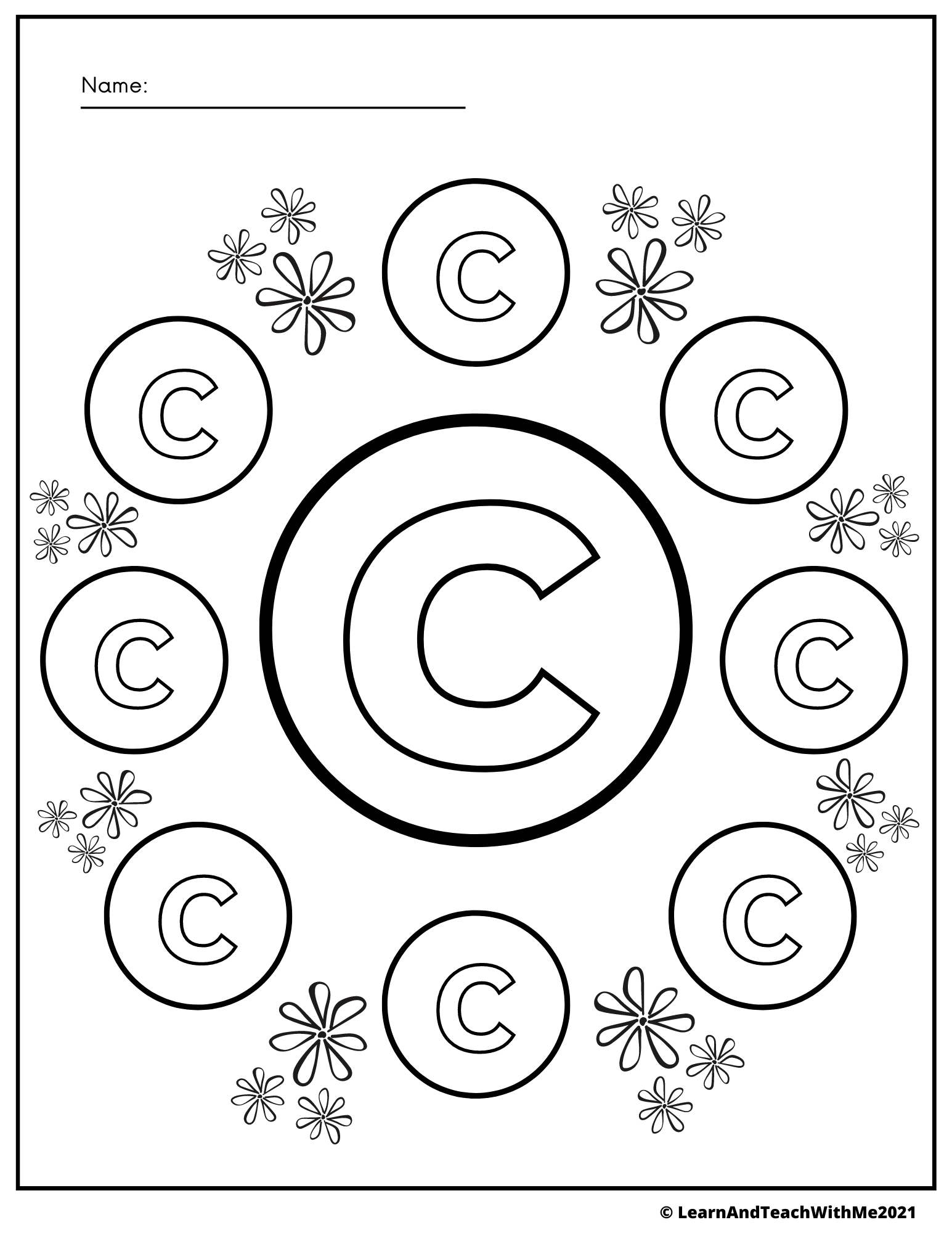 Alphabet Coloring Pages Lowercase Letters - Made By Teachers