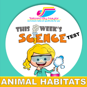 ANIMAL HABITATS | NGSS Science Test