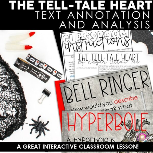The Tell- Tale Heart By Edgar Allan Poe | Text Annotation and Analysis ...