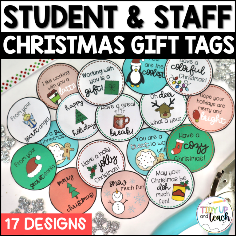 Playdough Christmas Gift Tags | Made By Teachers