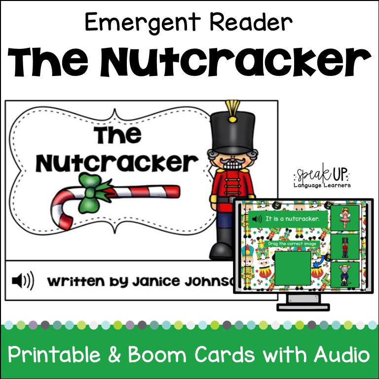 The Nutcracker Simplified Christmas Reader Printable & Boom Cards