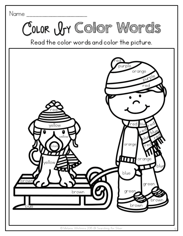 Winter Printables {Kindergarten} | Made By Teachers
