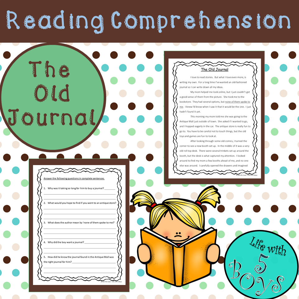 Reading Comprehension Passage with Questions Made By Teachers