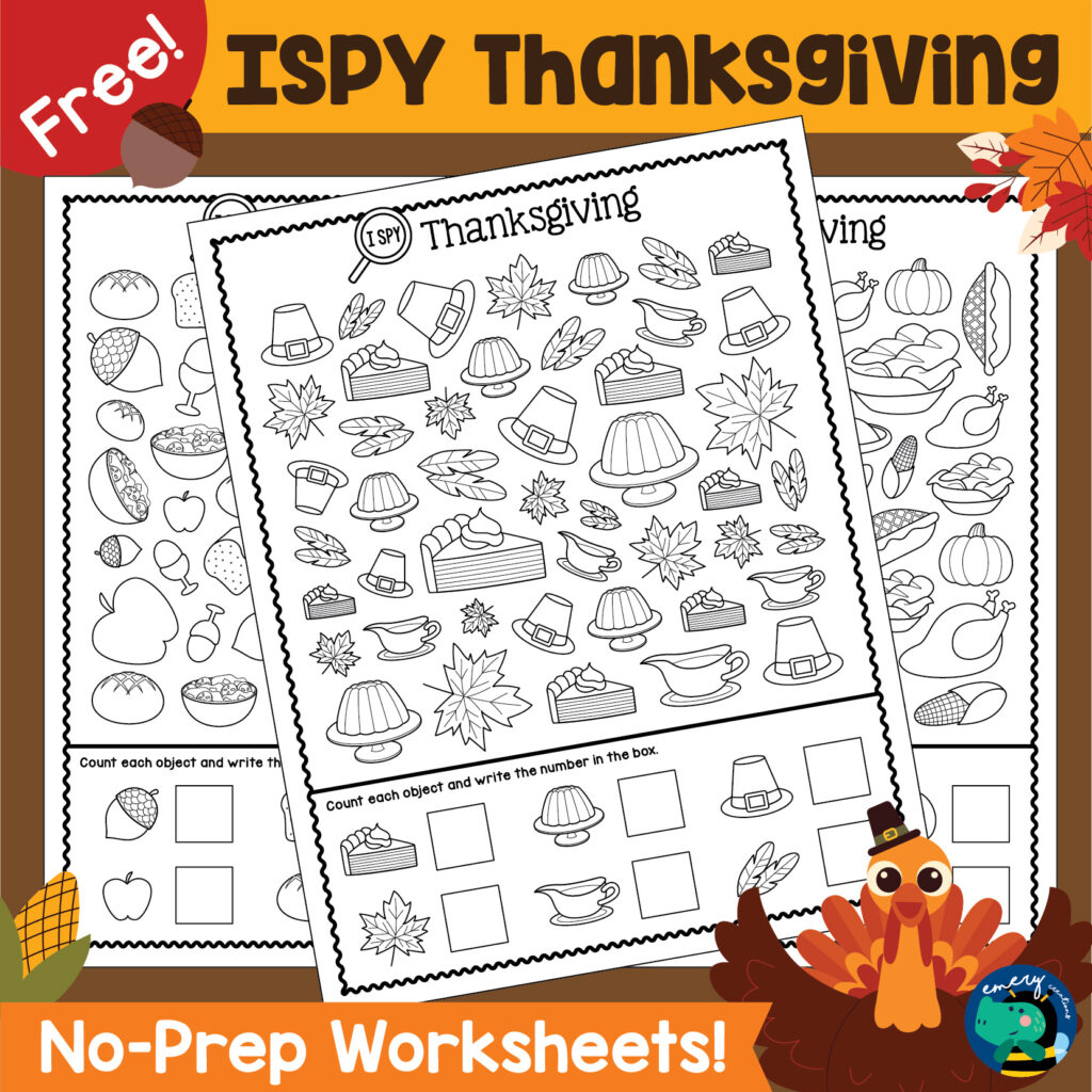 Free ISPY Thanksgiving Printables Made By Teachers Free ISPY Thanksgiving Printables Made By Teachers