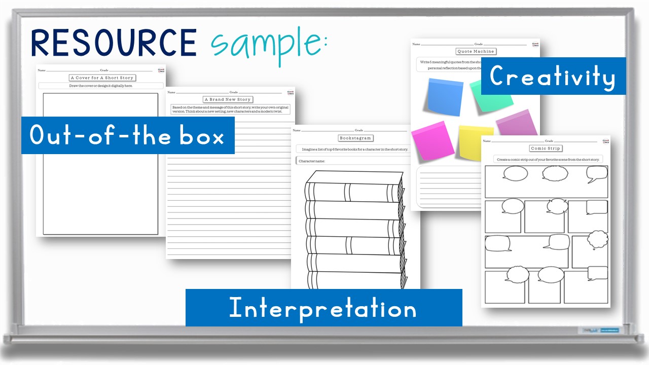 Activities for Any Short Story - Generic Projects and Creative ...