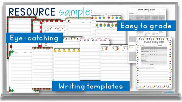 Christmas Narrative Writing Activities - Story Prompts Starters and ...