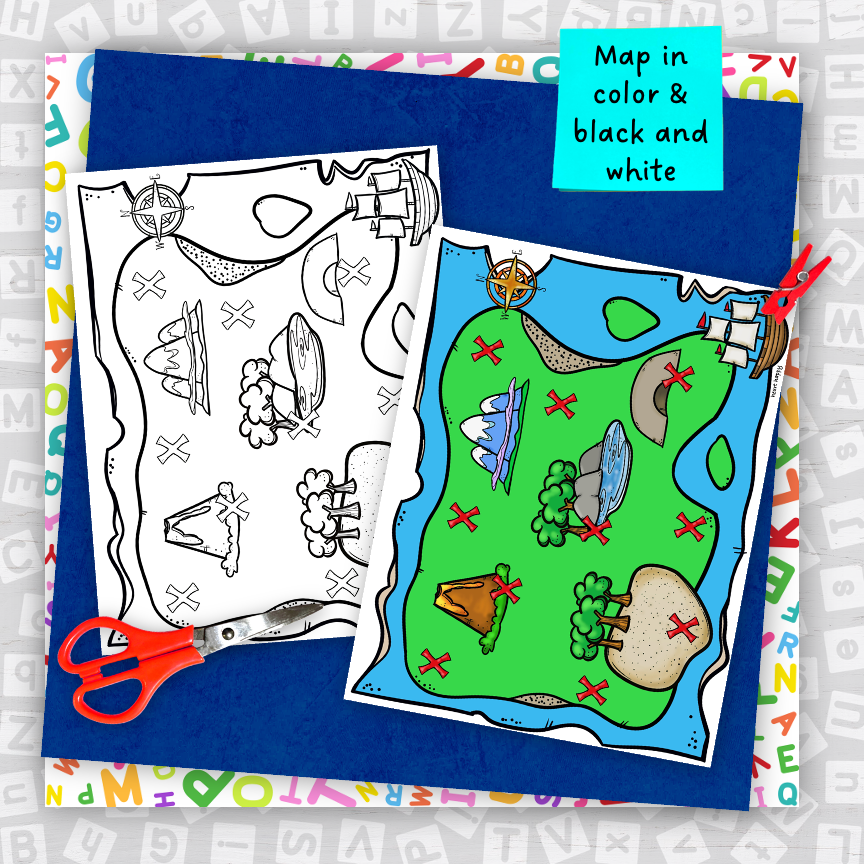 Short A Vowel Craft | Cap's AP Treasure Map | AP Word Family - Made By ...
