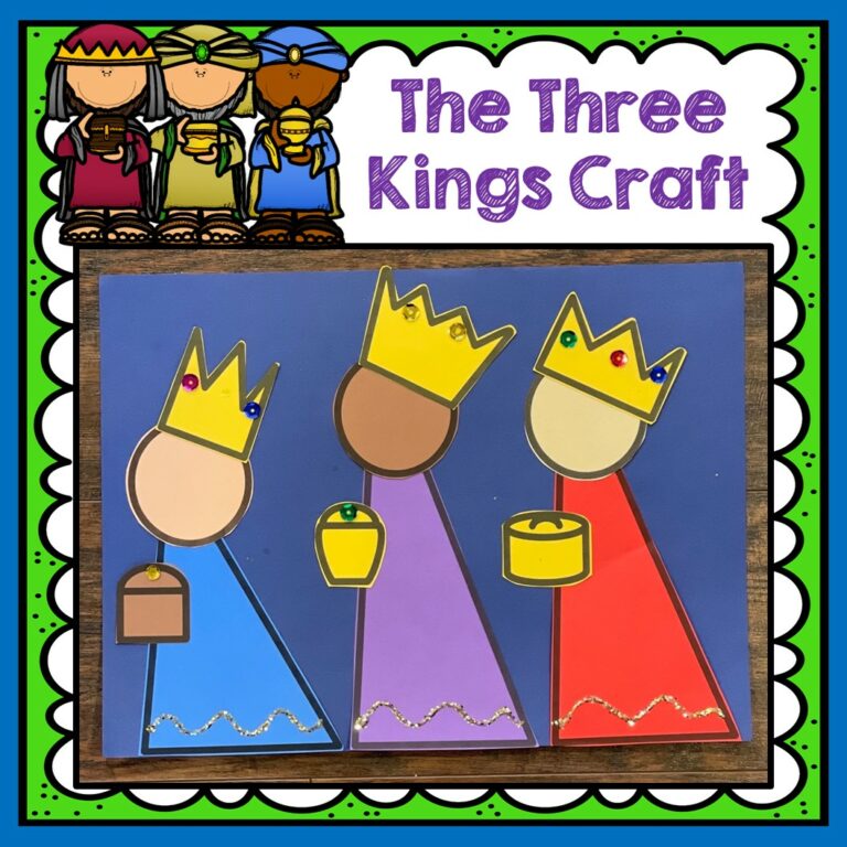 Three Kings Day Craft, Three Kings Craft Made By Teachers