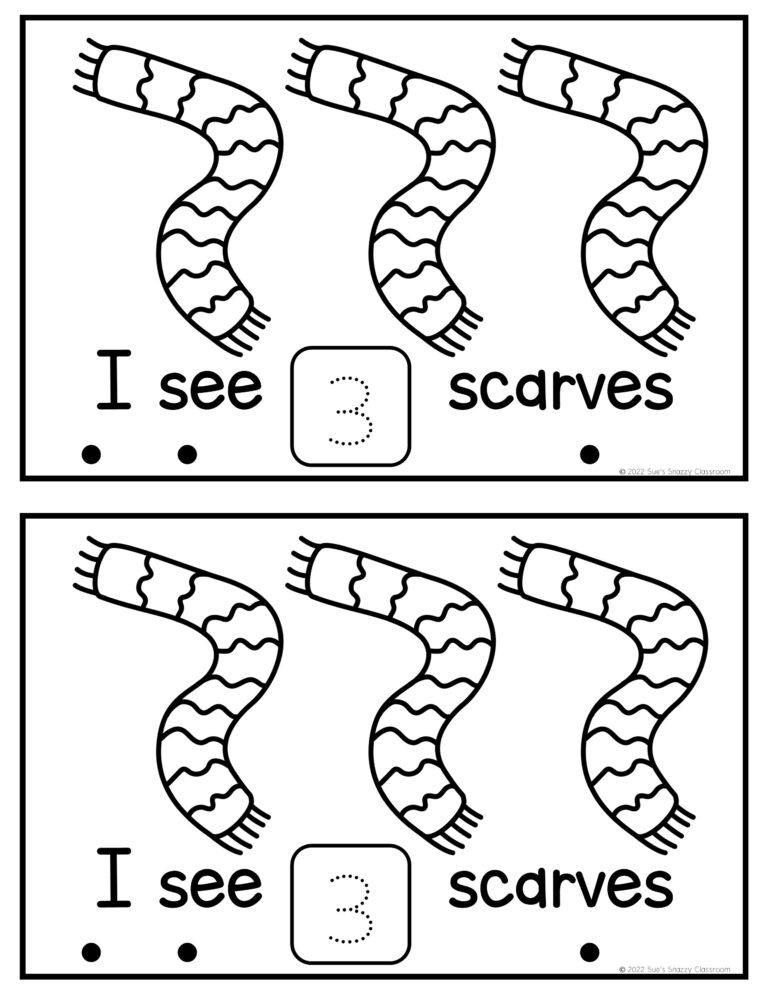Winter Counting 1-10 | Emergent Reader | Reading Fluency Practice ...