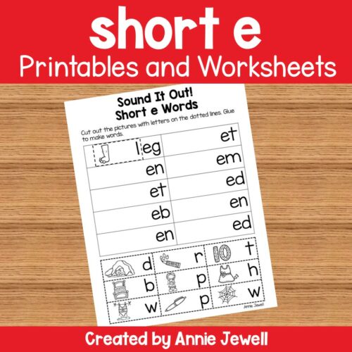 Short Vowel Worksheets and Printables - Short e - Made By Teachers