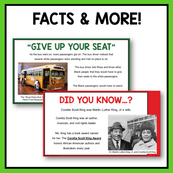 Martin Luther King Library Lesson Black History Month Elementary