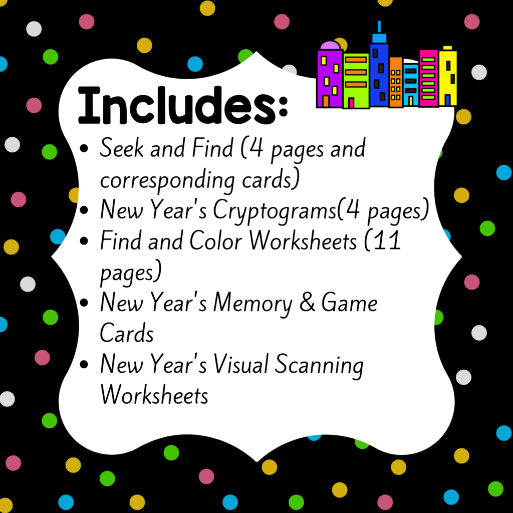 New Year's Occupational Therapy Bundle | Made By Teachers