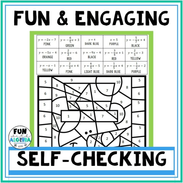 Writing Equations of Parallel & Perpendicular Lines {Winter Themed ...