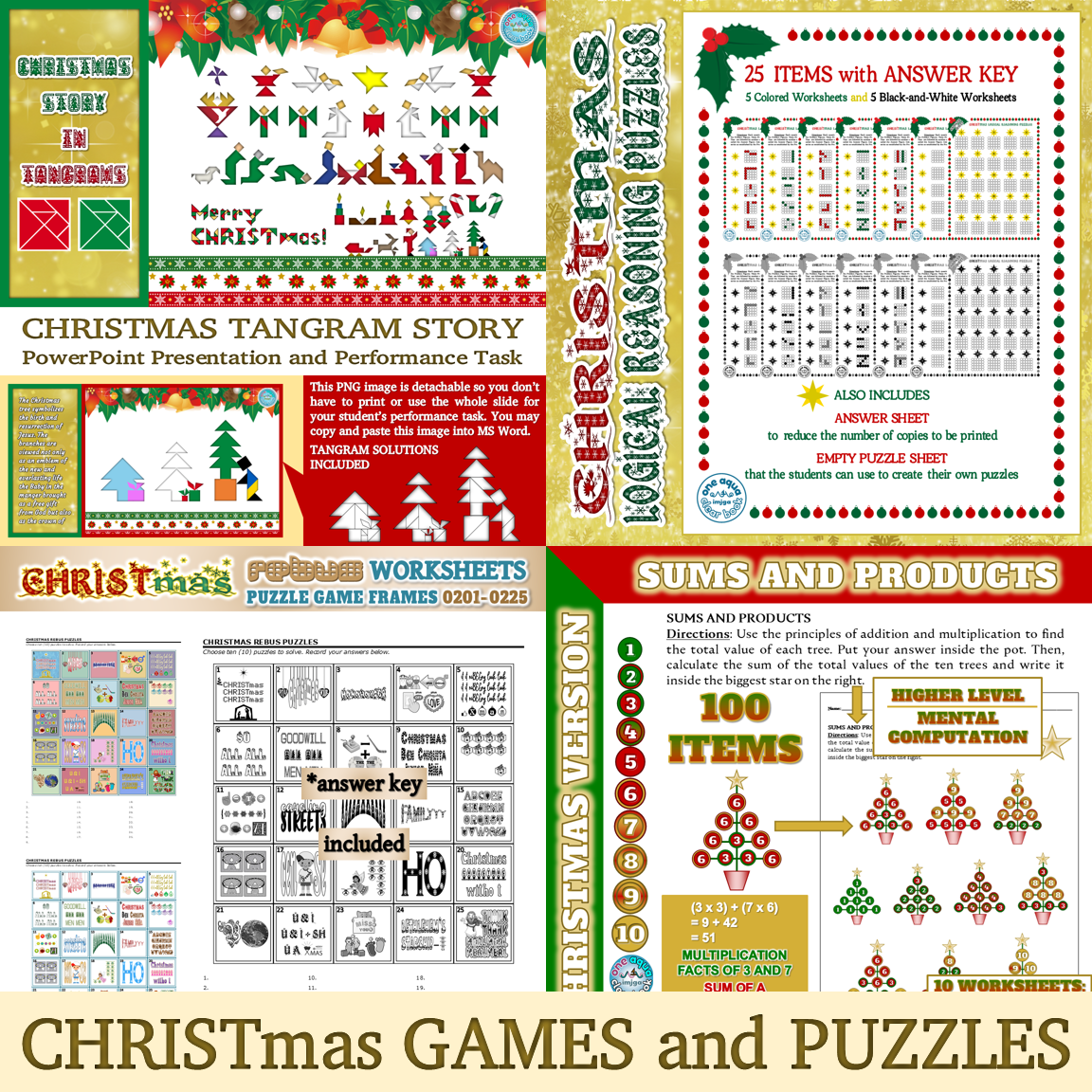 christmas-games-and-puzzles-made-by-teachers for Free Printable Christmas Rebus Puzzles CHRISTmas Games and Puzzles | Made By Teachers for Free Printable Christmas Rebus Puzzles