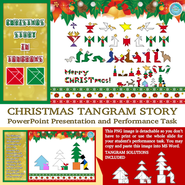 CHRISTmas Story in Tangrams (PowerPoint Presentation and Performance ...