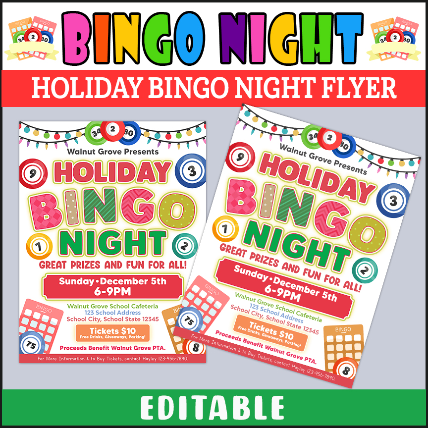 Bingo Flyer Free Customizable Bingo Night Flyer Templates Bingo Flyer Free Customizable Bingo Night Flyer Templates