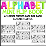 Letter identification mini book - seasonal bundle | Made By Teachers
