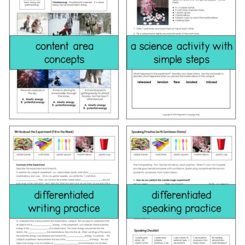 ELL Science Experiment Marshmallow Catapult Made By Teachers