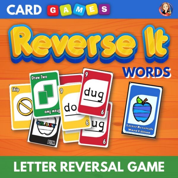 Letter Reversal Word Card Game Made By Teachers