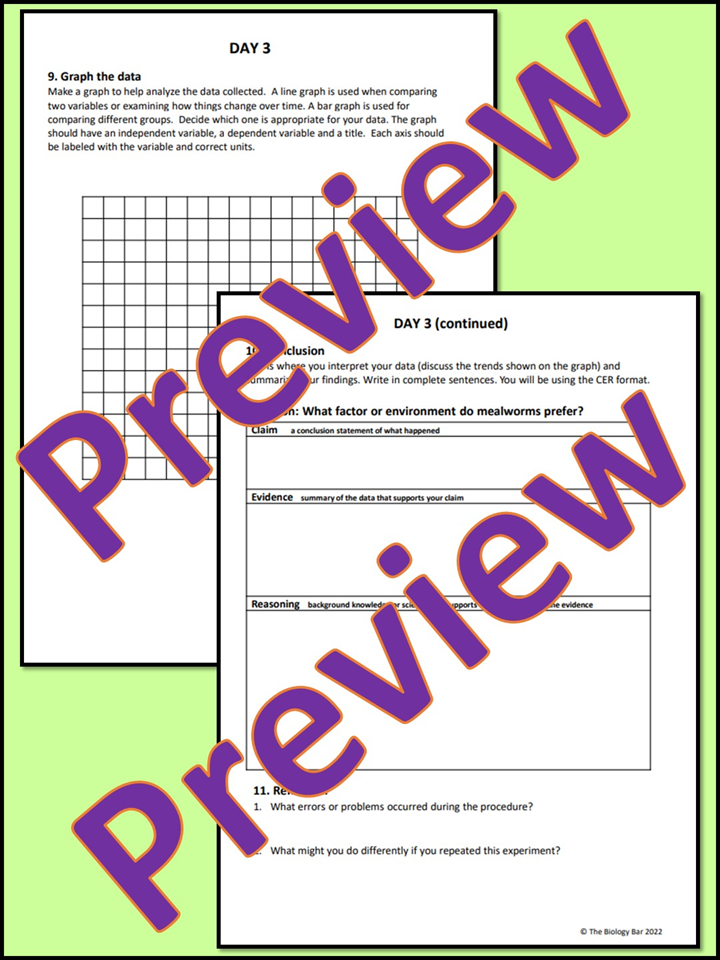 Inquiry Lab Mealworms Student Designed Made By Teachers