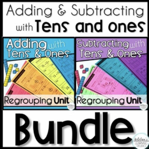 2 Digit Addition and Subtraction with Regrouping Worksheets | Made By ...