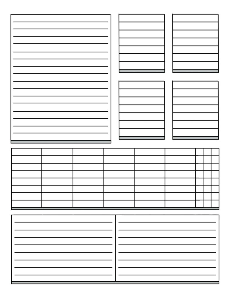 Printable Planner Pages, Daily Planner, Weekly Planner, Monthly Planner ...