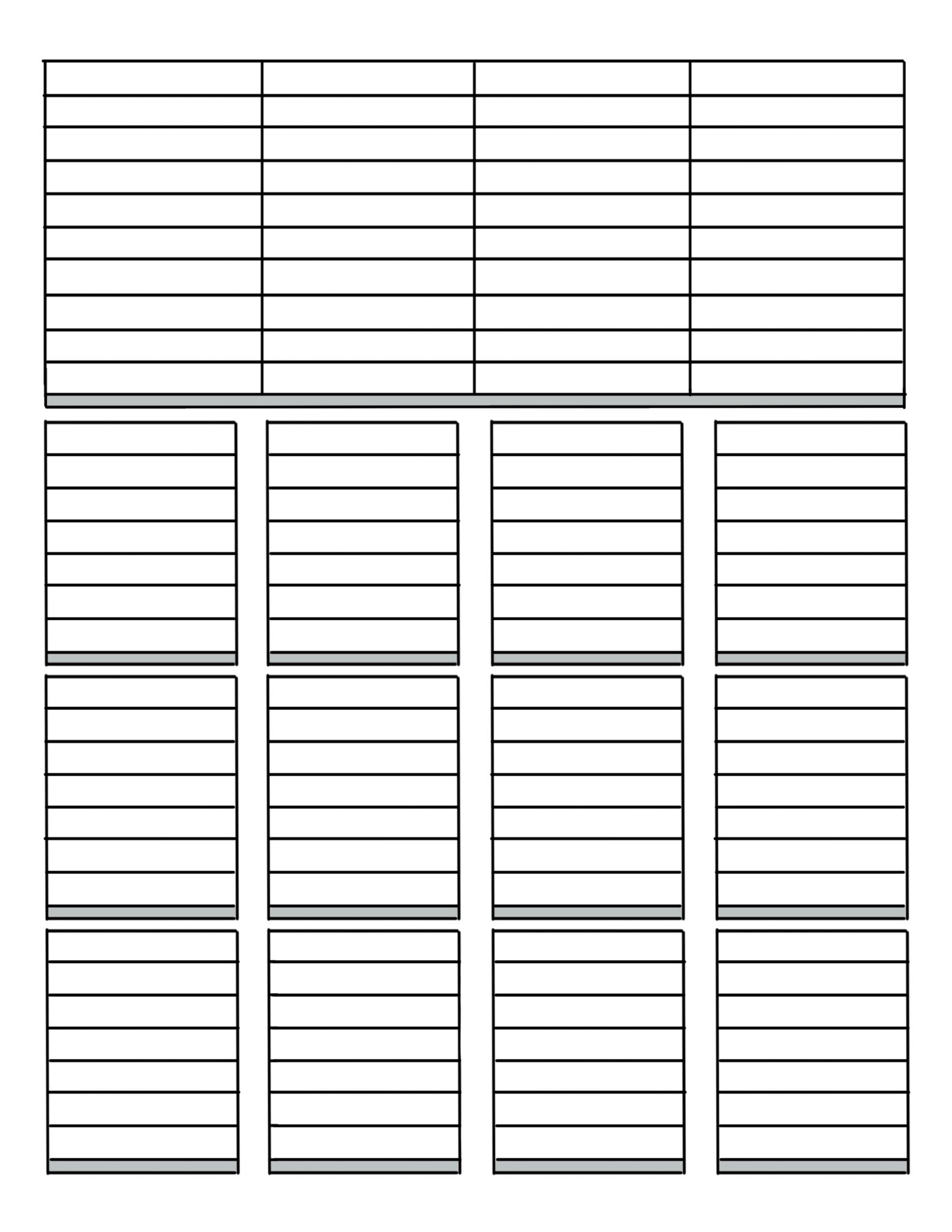 Printable Planner Pages Daily Planner Weekly Planner Monthly Planner