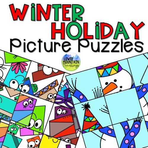 Winter Holiday Puzzles Made By Teachers