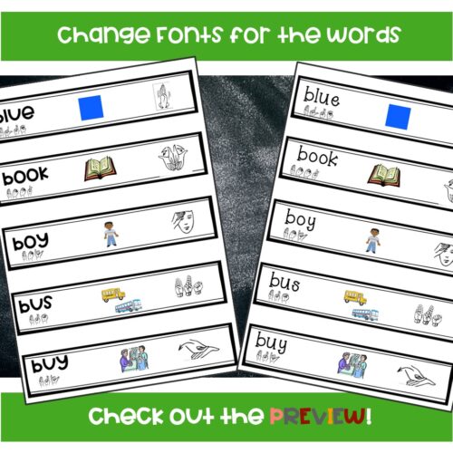 Word Wall Words Bedrock Year 1 (Edit Word Fonts) Made By Teachers