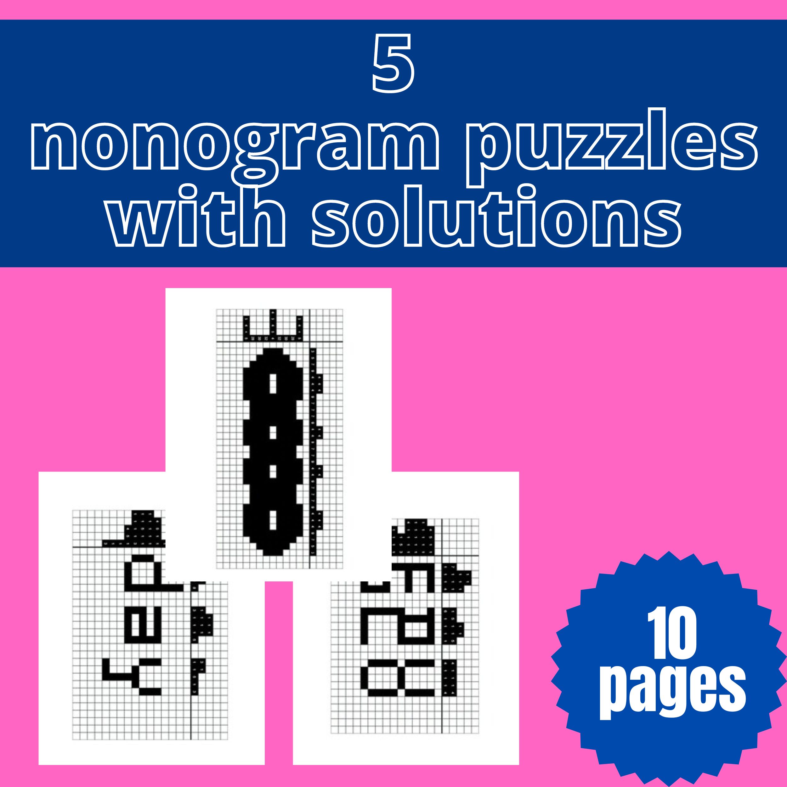 Printable Nonogram Lupon gov ph
