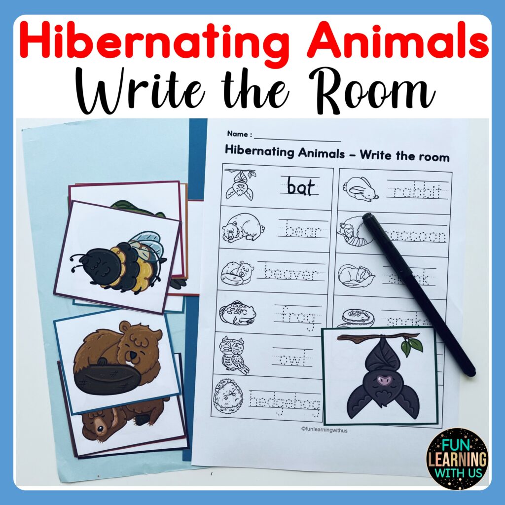 Hibernating Animals Write the Room Animals that Hibernate in Winter