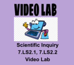Scientific Inquiry 7.LS2.1, 7.LS2.2 Video Lab OAS NGSS