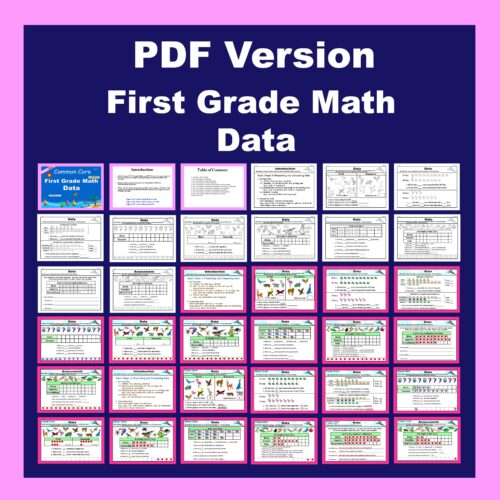 First Grade Math Measurement and Data Bundle 1.MD | Made By Teachers