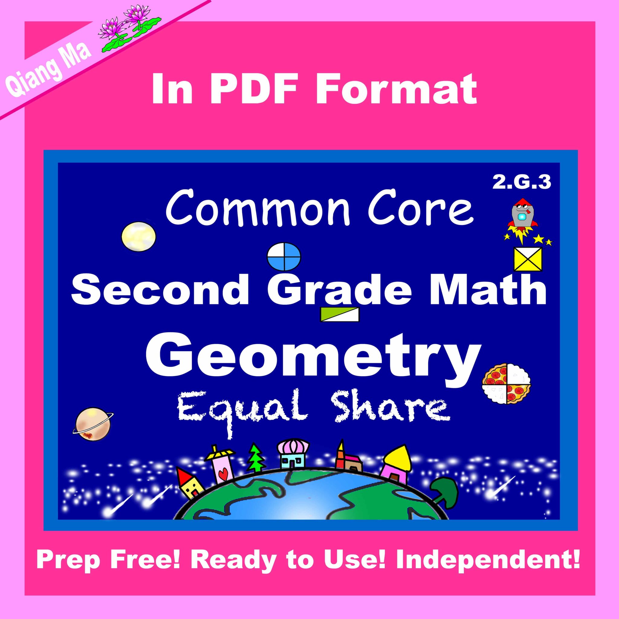2nd Grade Math Geometry 2.G.3 | Made By Teachers