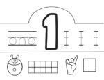 Number of the Day| Early Math Number Hats | Subitizing | Printing Numbers 1-20 | Made By Teachers
